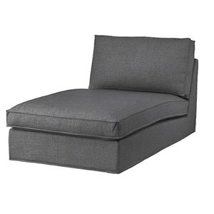 Ikea KIVIK 704.649.92 Chaise COVER ONLY, skiftebo dark gray - NEW